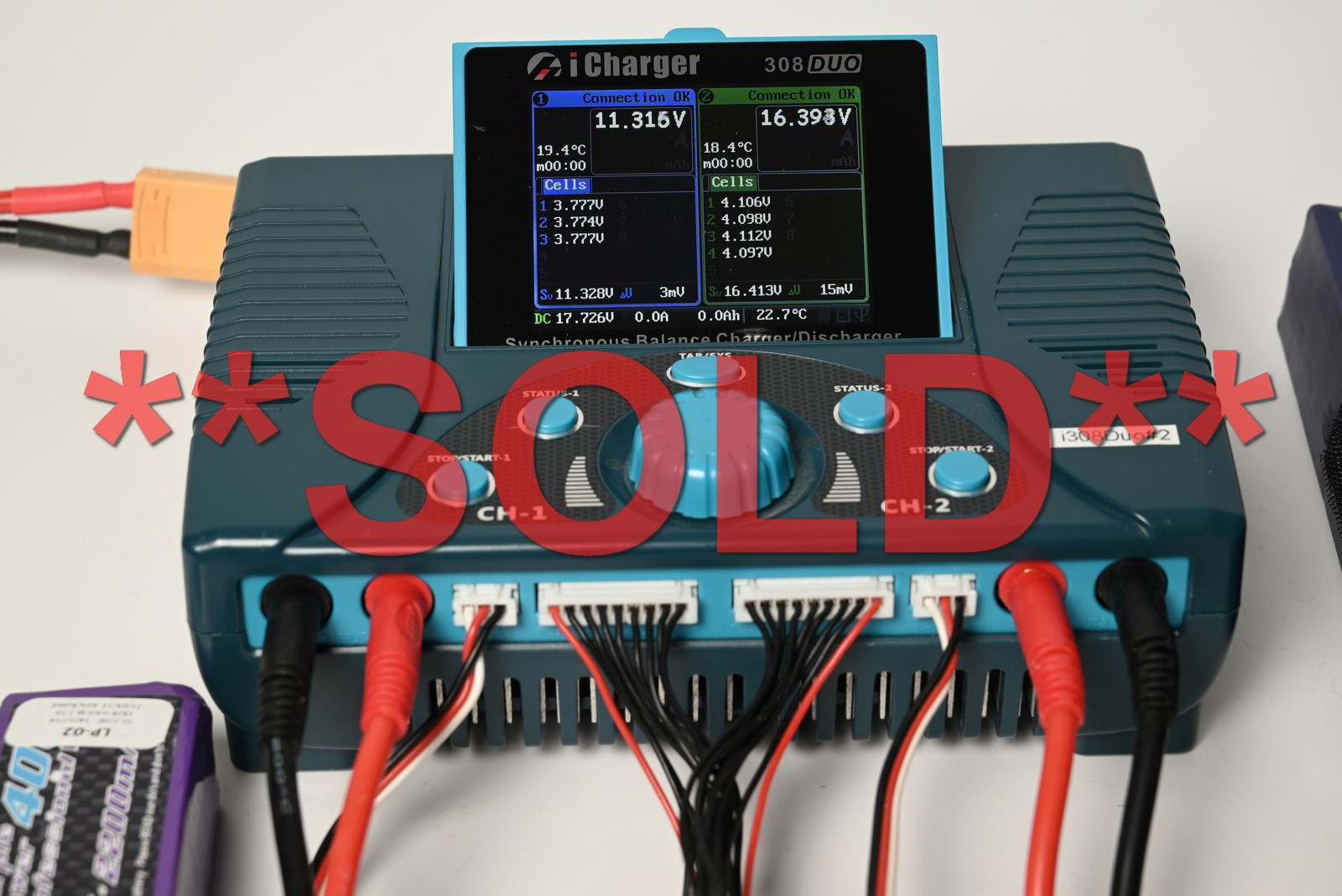 iCharger 308 DUO Battery Charger iCharger 308 DUO Battery Charger